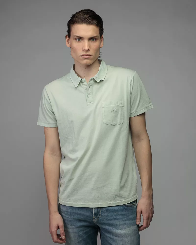 Devergo Ανδρικό Polo Shirt 4025 – Pistachio