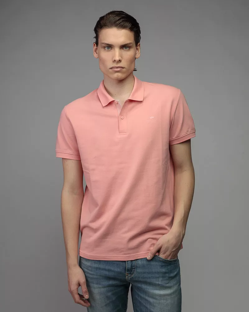 Devergo Ανδρικό Polo Shirt 4037 – Salmon