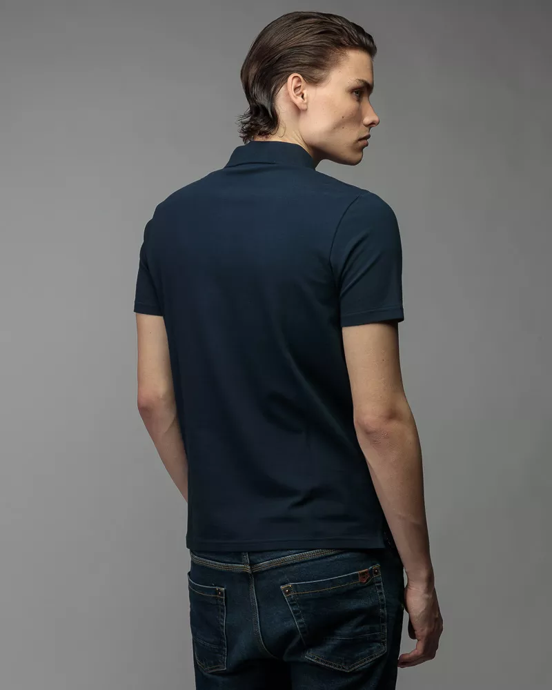 Devergo Ανδρικό Polo Shirt 4026 – Navy Blue