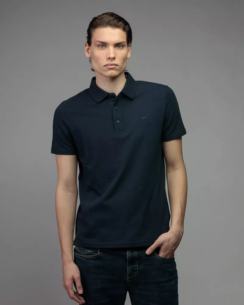 Devergo Ανδρικό Polo Shirt 4026 – Navy Blue