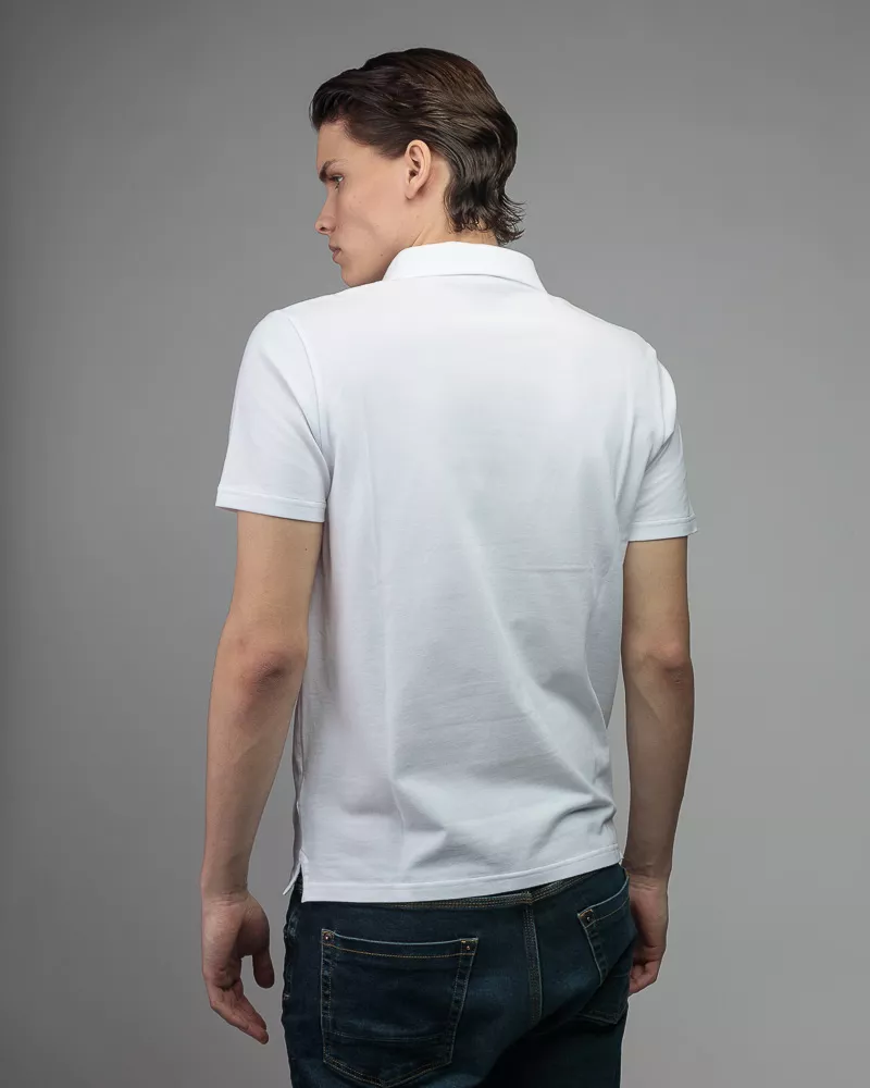 Devergo Ανδρικό Polo Shirt 4026 – White