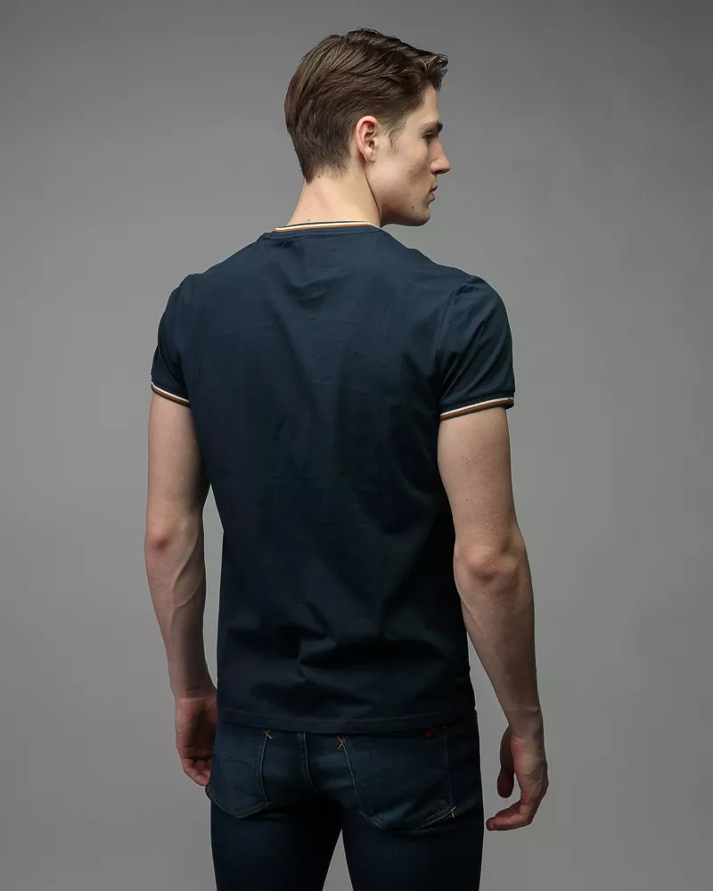 Devergo Ανδρικό T-Shirt 4036 – Navy Blue