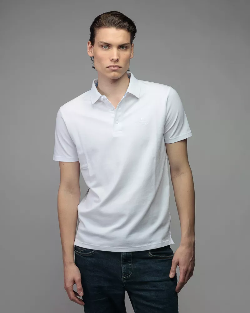 Devergo Ανδρικό Polo Shirt 4026 – White