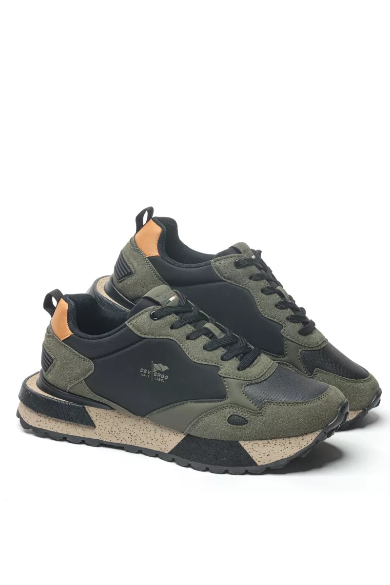 Devergo Ανδρικά JOSH Sneakers – Khaki