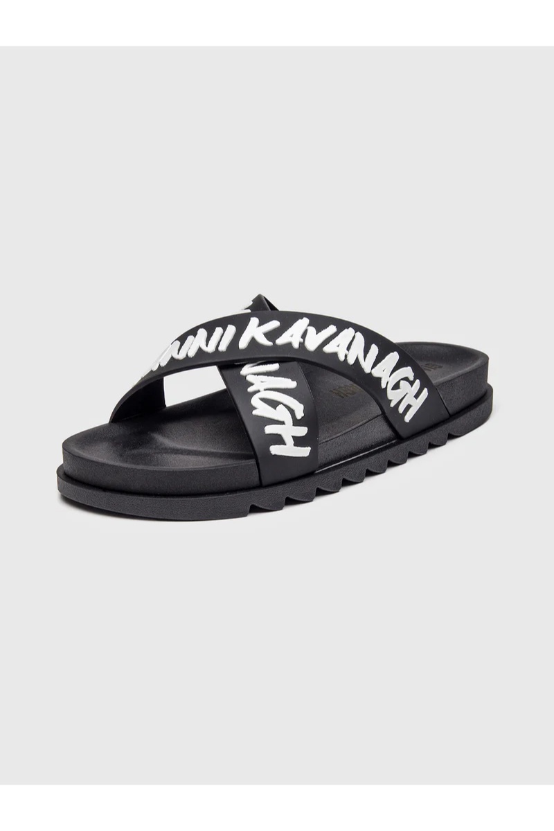 Gianni Kavanagh Ανδρικές REBEL Παντόφλες – Black